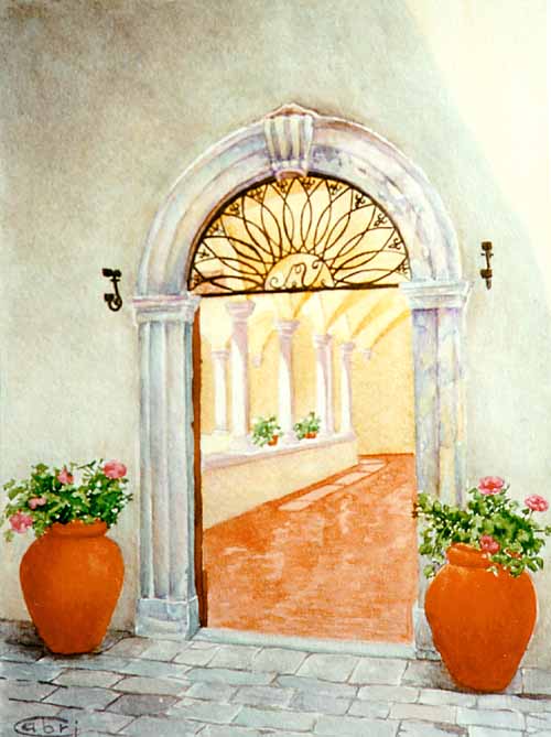 Gabriella Di Natale: Chiostro di San Francesco